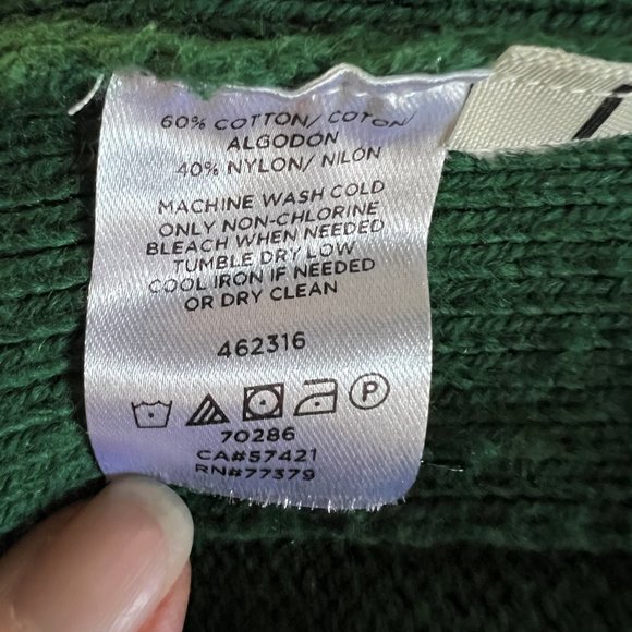 Ann Taylor Kelly Green open concept Cardigan Sweater Size Small - Picture 5 of 5